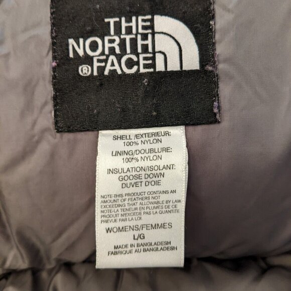 The North Face women's nuptse 700 down filled jacket in size large - Picture 9 of 16